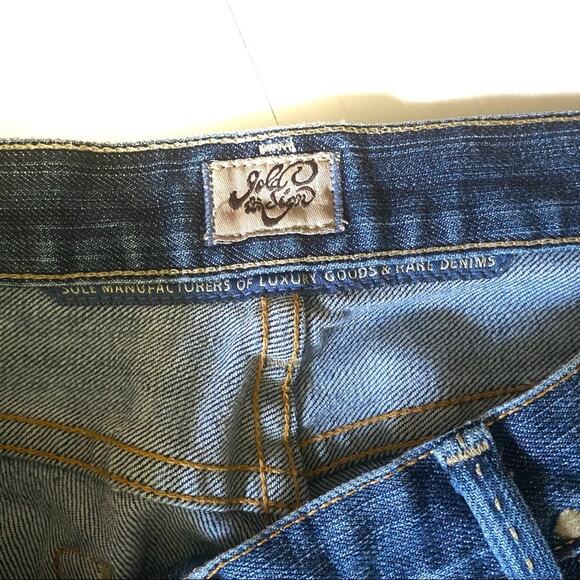 Goldsign Envy Cropped Capri Straight Leg Stretch Denim Jeans, 27 - Picture 9 of 10